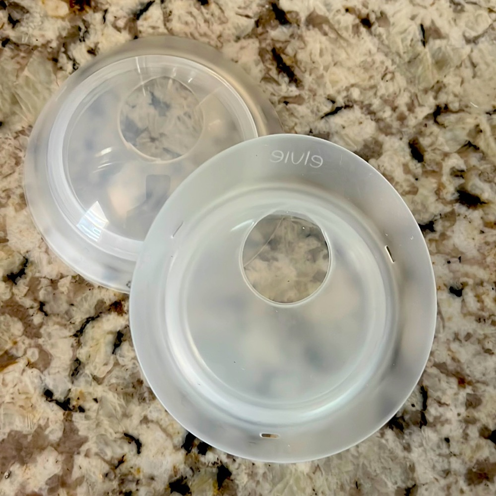 SOLDElvie catch breastmilk cups.